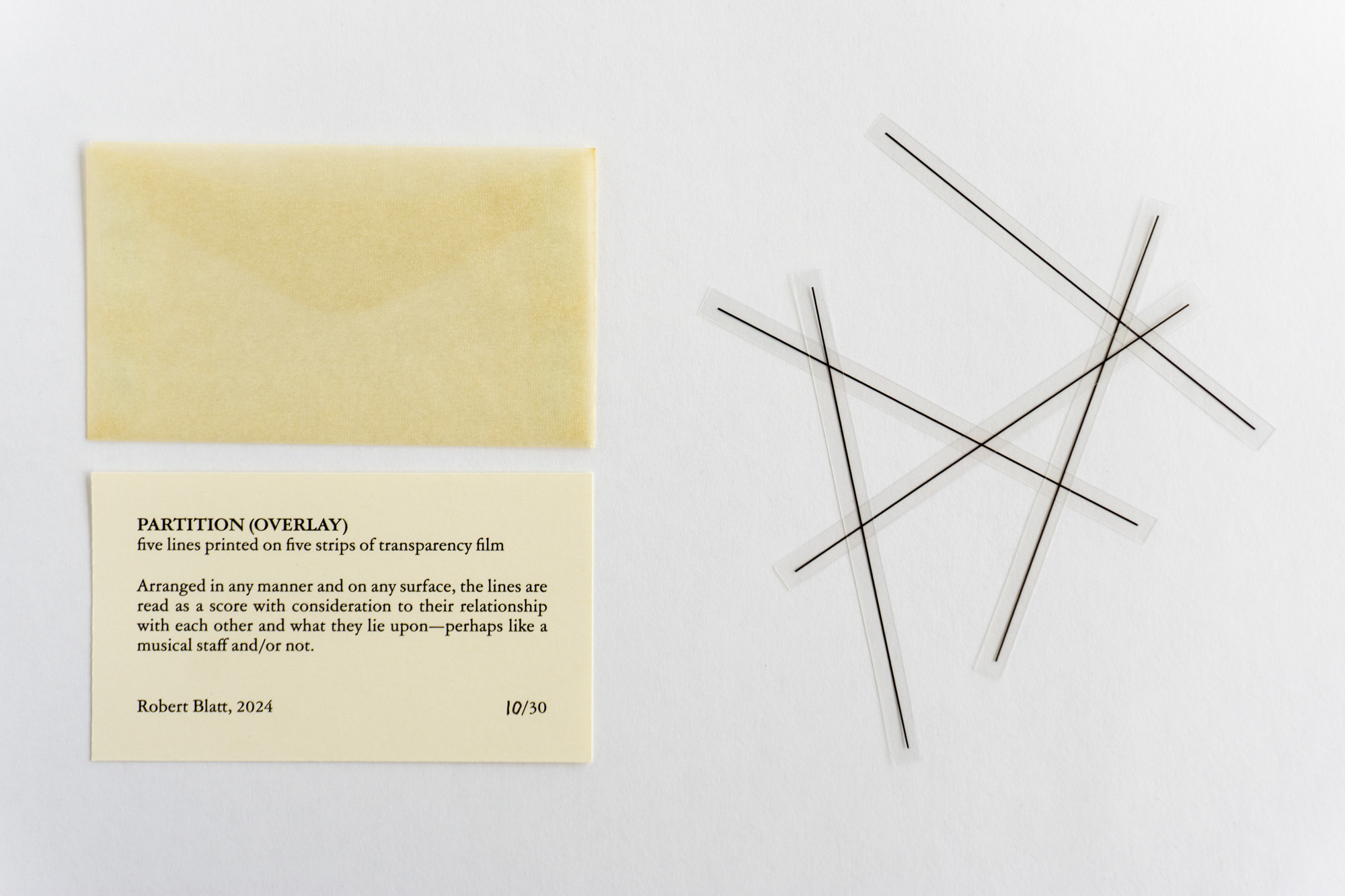 Partition (Overlay) by Robert Blatt